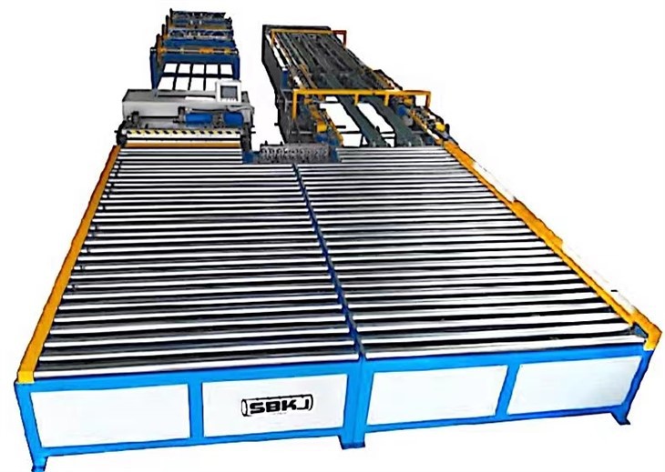 CNC Stainless hlau HVAC Duct Fabrication Chaw tsim tshuaj paus pib kab