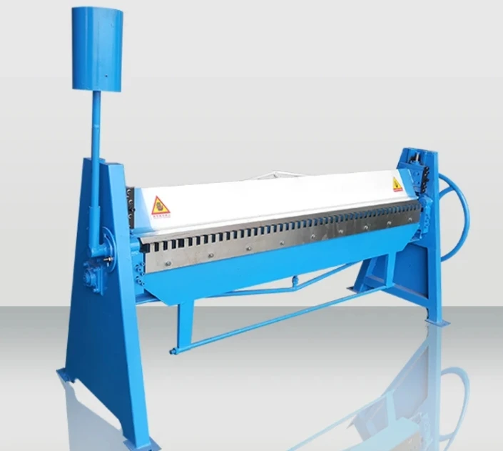 Phau Ntawv Sheet Hlau Folding Tshuab Los Ntawm Txhais Tes Flange Bender Crimping Tshuab