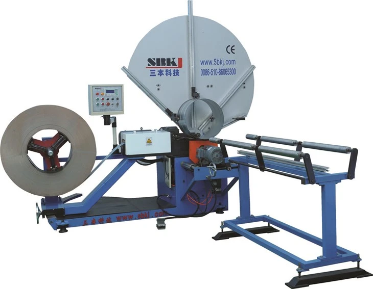 Spiral Air Duct Round Spiro Auto Tube Roll Former Machine