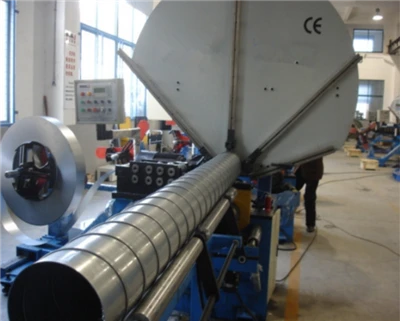 Muab ob npaug rau Screw Locking Tshuab Kauv Duct Ua Tshuab