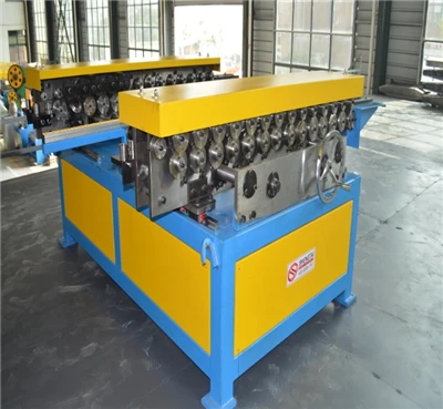 Rectangular AIR DUCT MACHINE DUPLEX TDF Flange FORMING TSHUAB