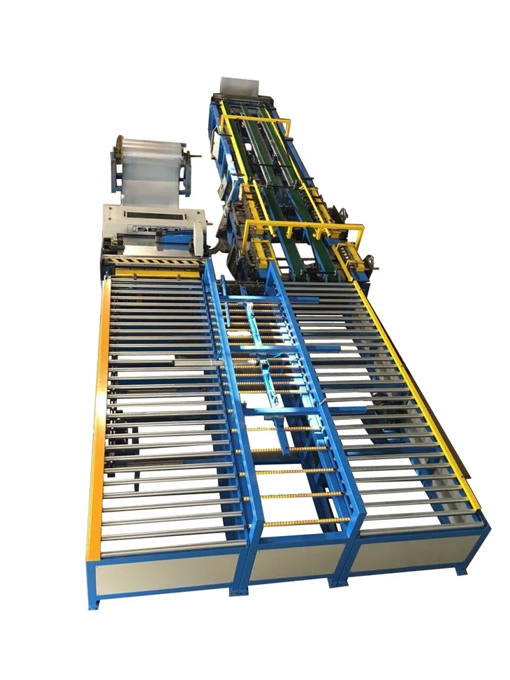 U Shape Square Air Duct Production Line Duct Making Machine